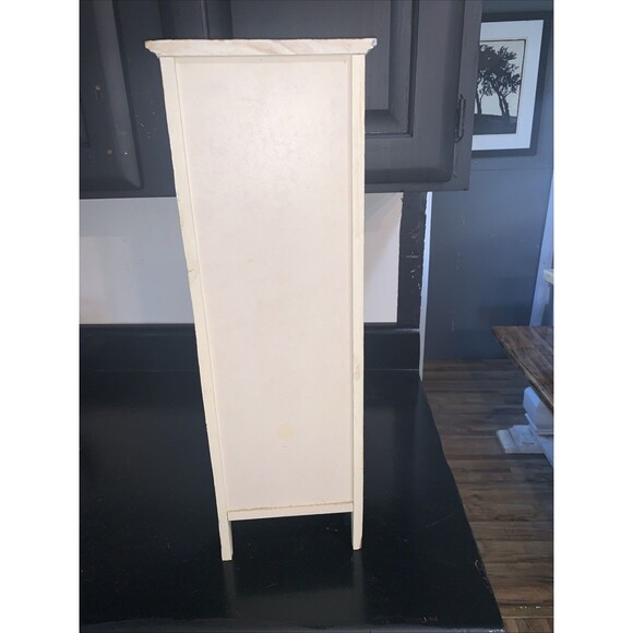 Rooster Rustic Wood Cabinet  Country Primitive Farmhouse Style - Picture 6 of 8